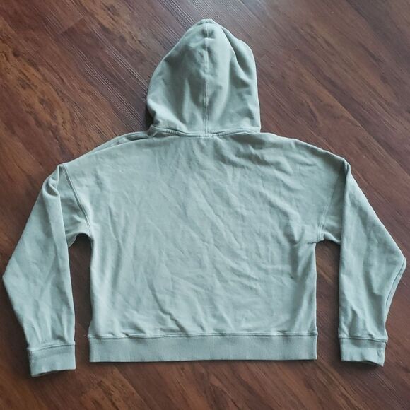Vuori Green Laurel Chic Edgy Feminine Lounge Streetwear Laguna Hoodie Size Small - Picture 5 of 5